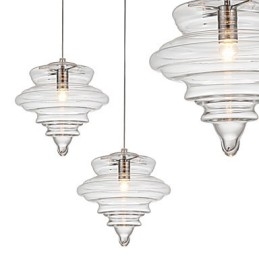 Hanglamp 1 Licht Moderne Eenvoud Kleurloos Helder Glas