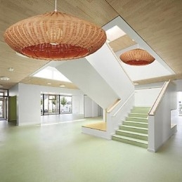 Moderne, eigentijdse landelijke metalen hanglamp