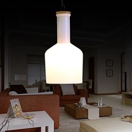 Moderne, eigentijdse metalen hanglamp