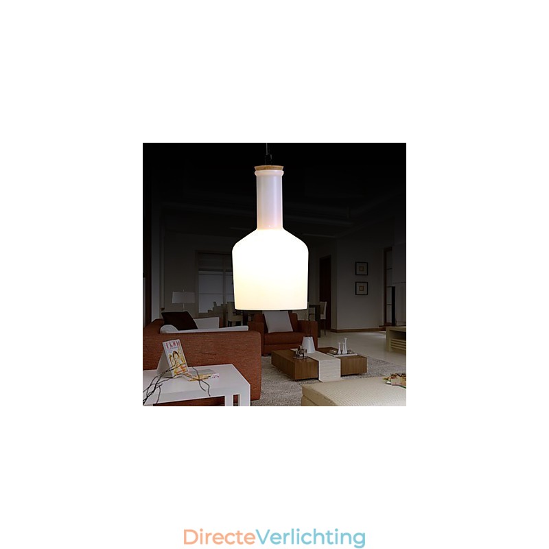 Moderne, eigentijdse metalen hanglamp