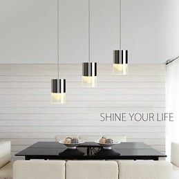 3 lampen hanglamp modern eigentijds metaal