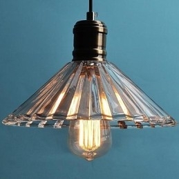 Moderne, eigentijdse metalen hanglamp