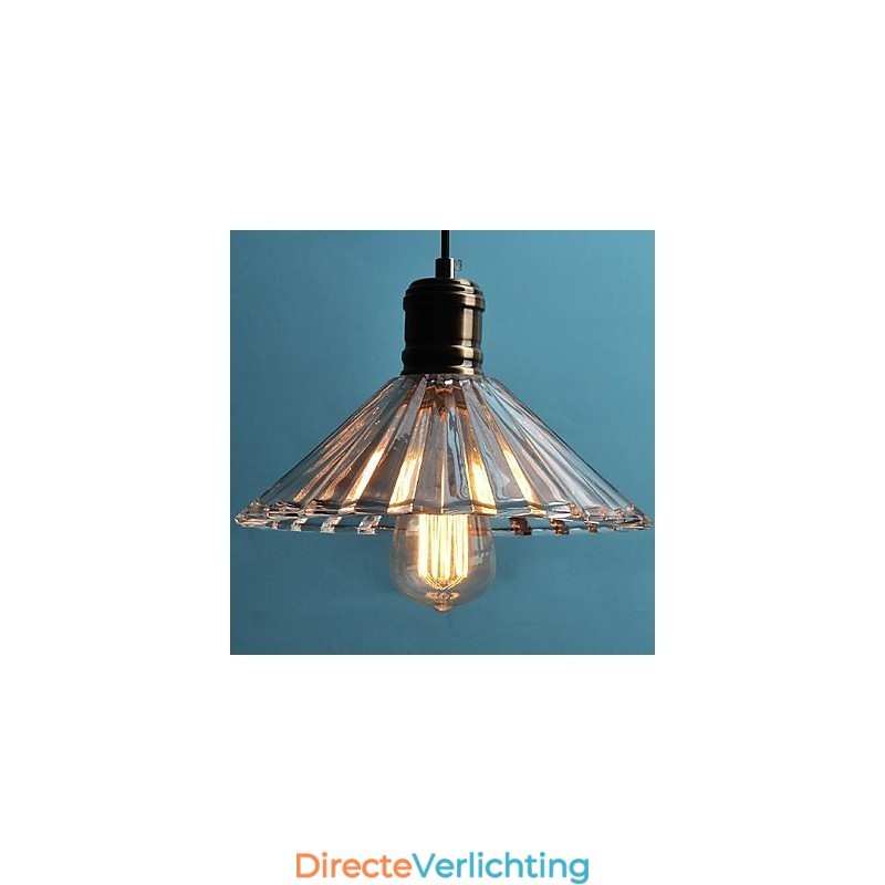 Moderne, eigentijdse metalen hanglamp