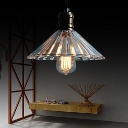 Moderne, eigentijdse metalen hanglamp