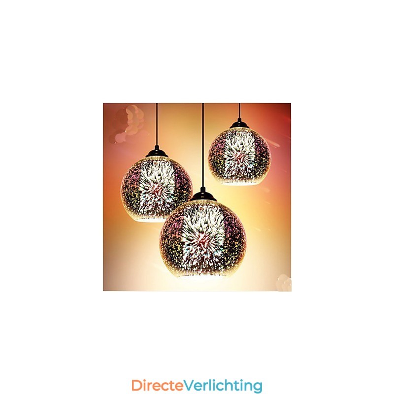Eenvoudige tafel 3D Glas Creatieve Hanger