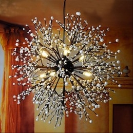 Industriële Windster Hanger Decoratieve Kleding Vuurwerk Spark Light