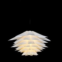 Moderne, eigentijdse schilderij hanglamp