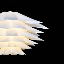 Moderne, eigentijdse schilderij hanglamp