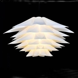Moderne, eigentijdse schilderij hanglamp