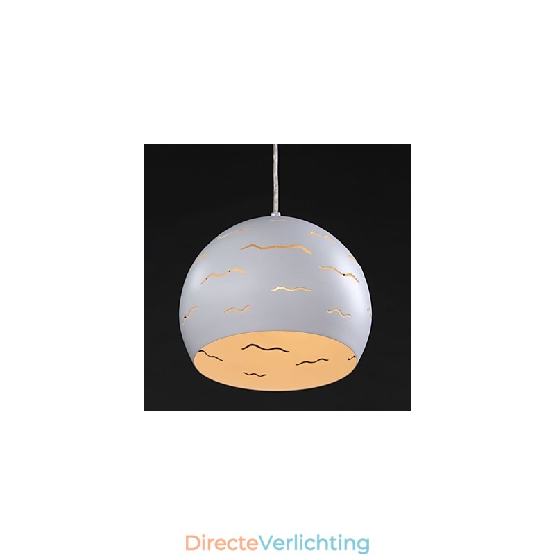 Eenvoudige moderne creatieve verlichting van echt wit ijzer