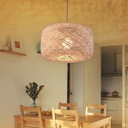 Europese mode kroonluchter moderne minimalistische huis rotan ballen kroonluchter