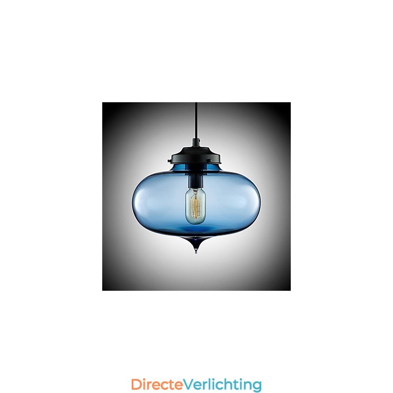 Retro Creatieve Enkele Kop Glazen Hanglamp Café In De Goudviskom