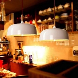 Landelijke schilderij metalen hanglamp