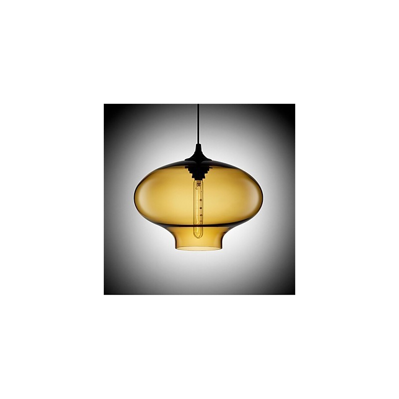 Retro Creatieve Enkele Kop Glazen Hanglamp Café In De Goudviskom