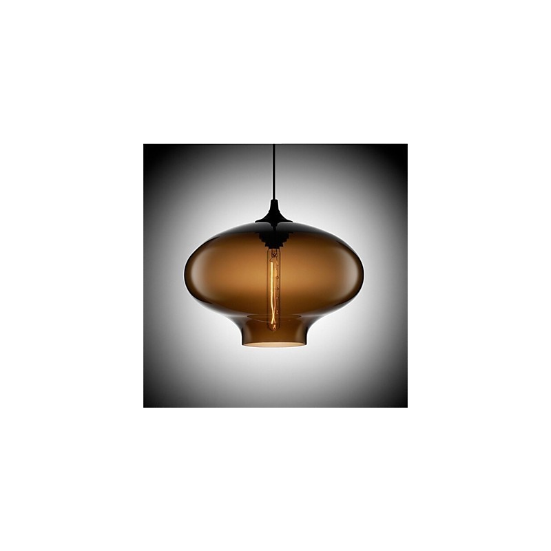 Retro Creatieve Enkele Kop Glazen Hanglamp Café In De Goudviskom