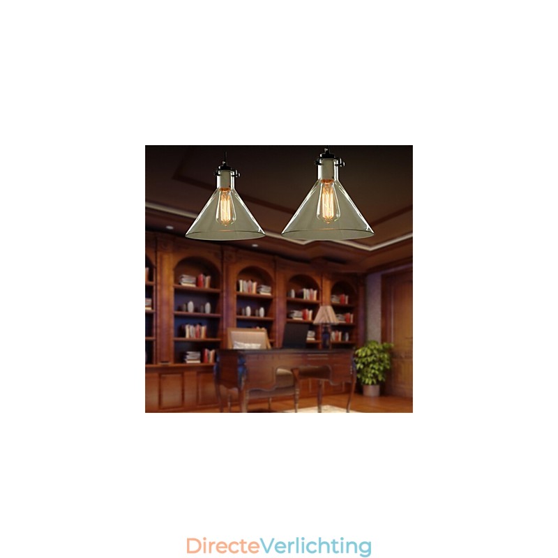 Amerikaanse stijl retro creatieve enkele kop glazen lamp de Nordic Cafe