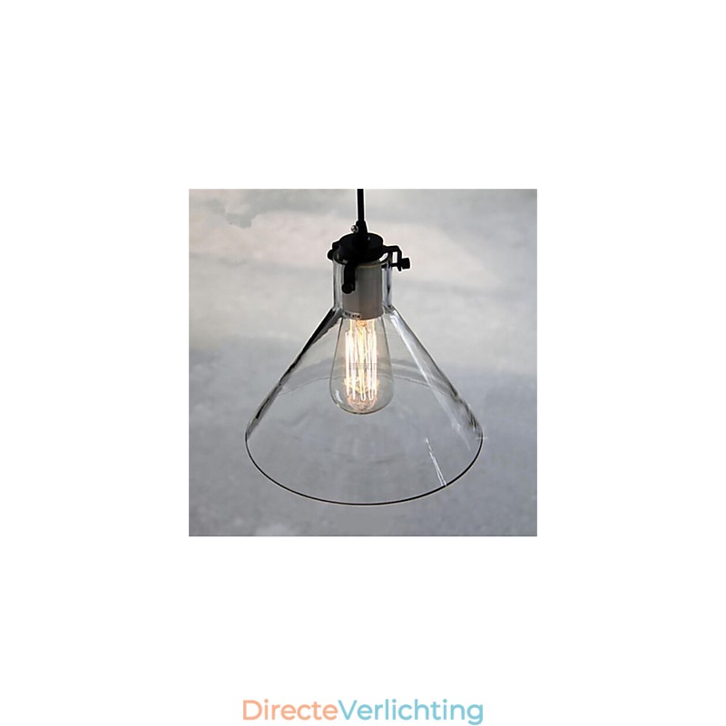 Amerikaanse stijl retro creatieve enkele kop glazen lamp de Nordic Cafe