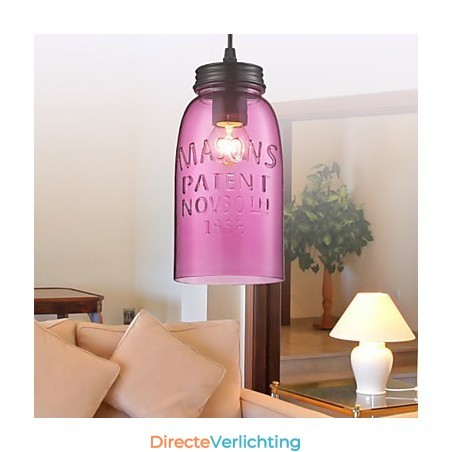 1-lichts moderne glazen hanglamp in transparant bubbelontwerp 1-lichts moderne glazen hanglamp in transparant bubbelontwerp