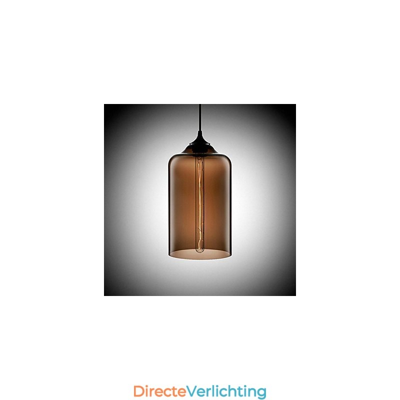 Flesontwerp Hanglamp 1 Licht Concise Iron Schilderij