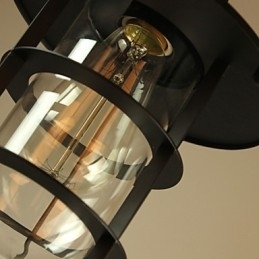 Retro Mini Stijl Schilderij Metalen Hanglamp