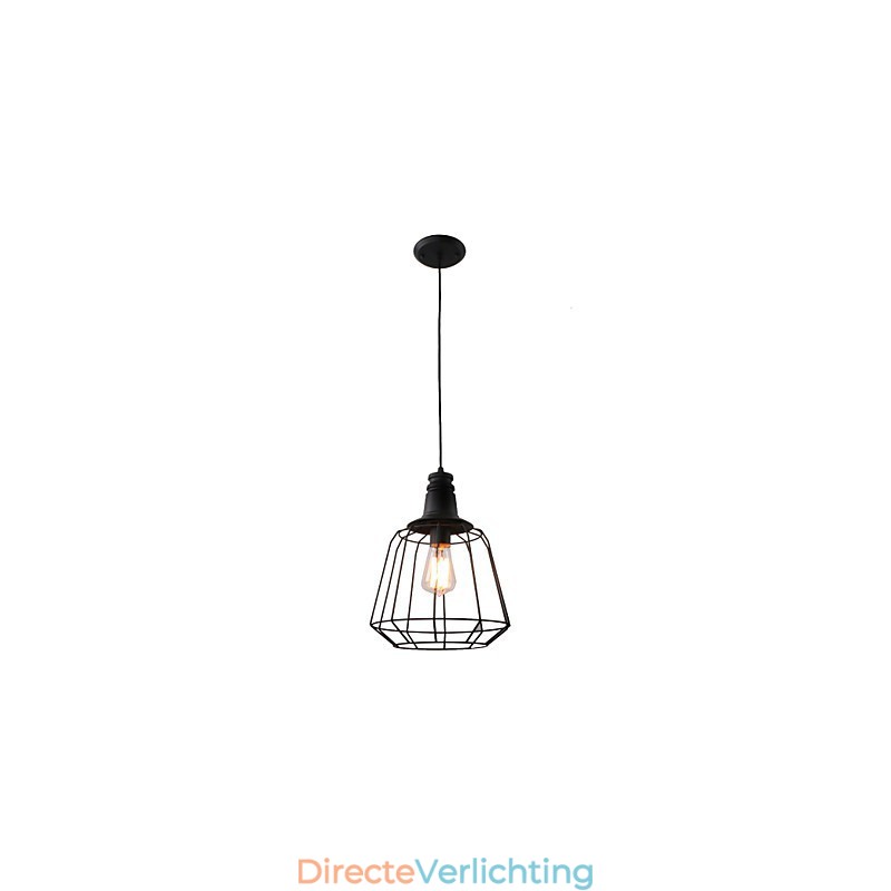Rustieke Lodge Retro Country Mini Stijl Schilderij Metalen Hanglamp Garage