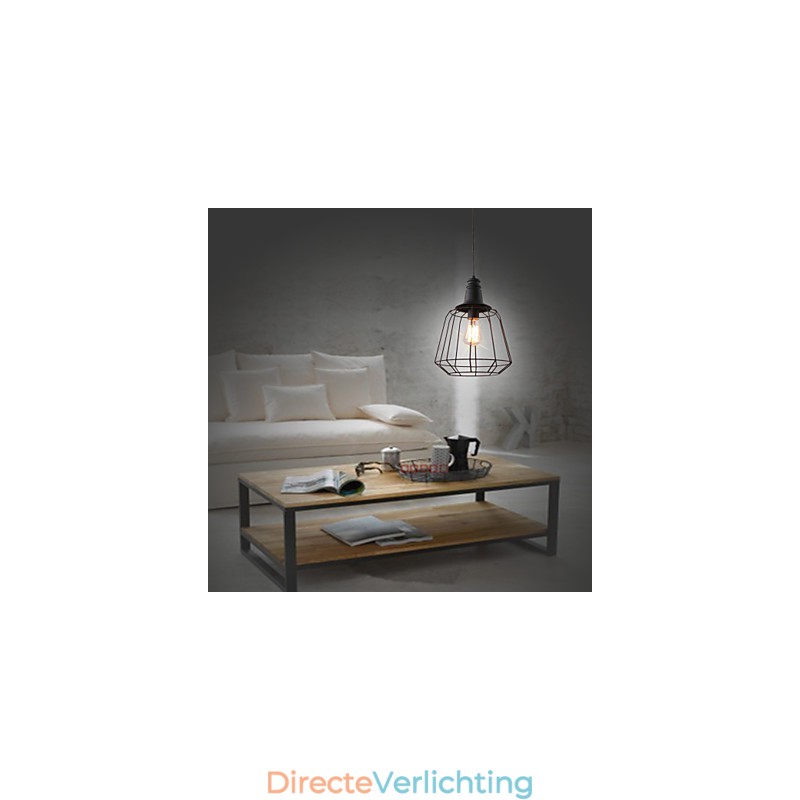Rustieke Lodge Retro Country Mini Stijl Schilderij Metalen Hanglamp Garage
