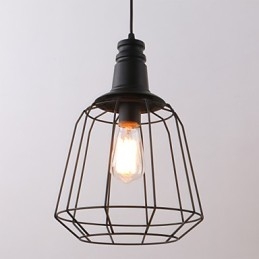Rustieke Lodge Retro Country Mini Stijl Schilderij Metalen Hanglamp Garage