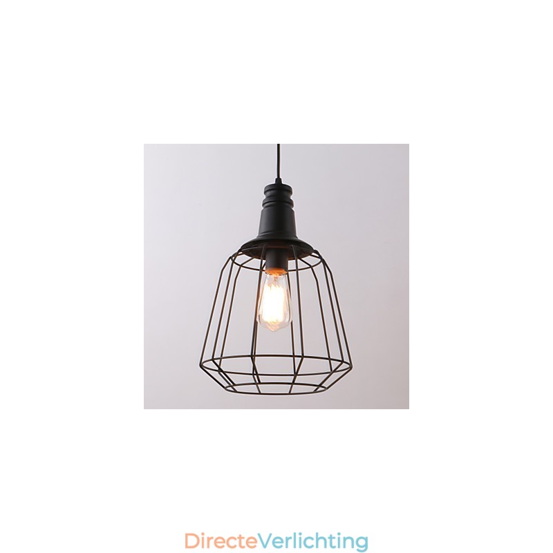 Rustieke Lodge Retro Country Mini Stijl Schilderij Metalen Hanglamp Garage