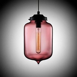 Flesontwerp Hanglamp 1 Licht Minimalistisch IJzeren Schilderij