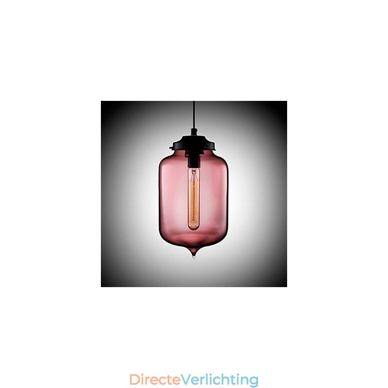 Flesontwerp Hanglamp 1 Licht Minimalistisch IJzeren Schilderij