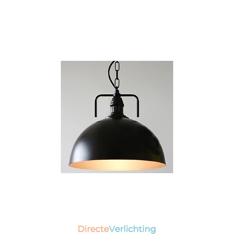 Rustieke Lodge Schilderij Metalen Hanglamp