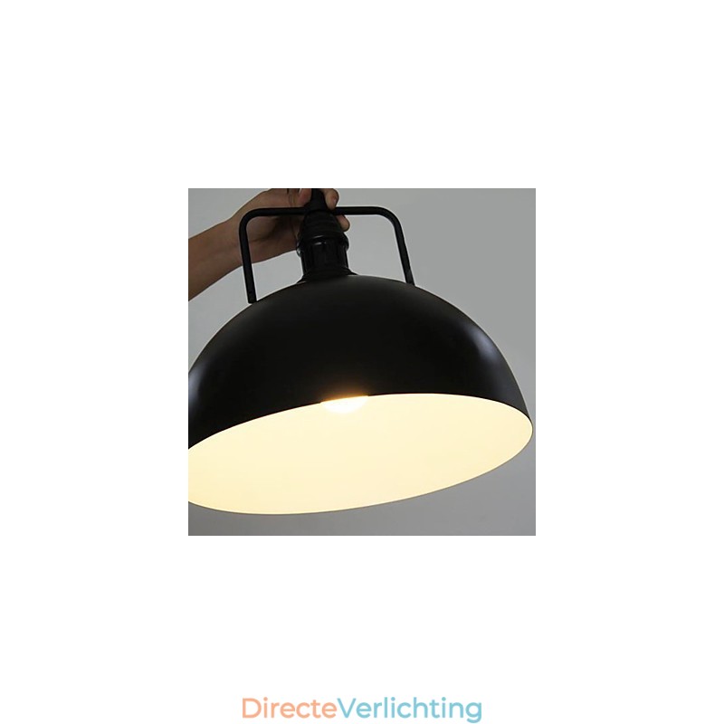 Rustieke Lodge Schilderij Metalen Hanglamp