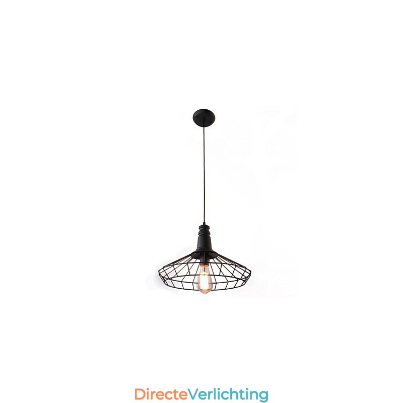 Rustieke Lodge Retro Country Mini Stijl Schilderij Metalen Hanglamp Garage