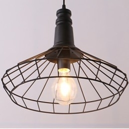 Rustieke Lodge Retro Country Mini Stijl Schilderij Metalen Hanglamp Garage
