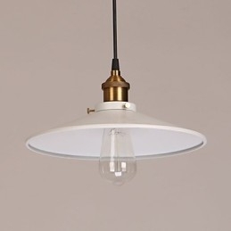 Vintage schilderij metalen hanglamp