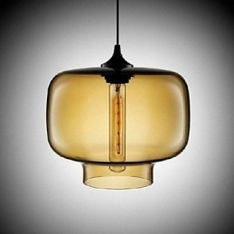 Flesontwerp Hanglamp 1 Licht Concise Iron Schilderij