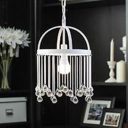 Moderne eigentijdse traditionele klassieke kristallen mini-stijl schilderij metalen hanglamp