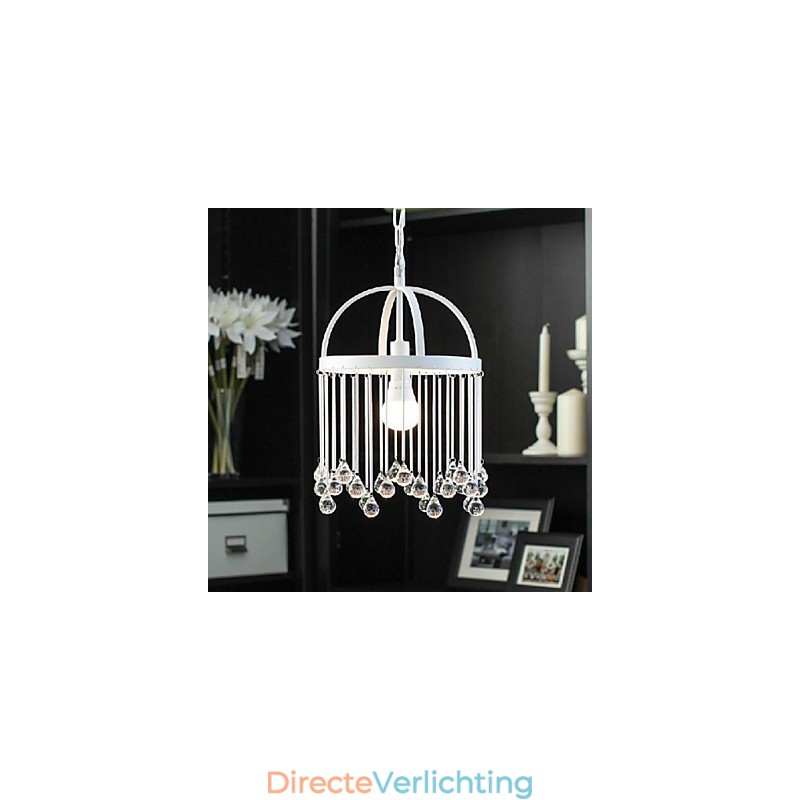 Moderne eigentijdse traditionele klassieke kristallen mini-stijl schilderij metalen hanglamp