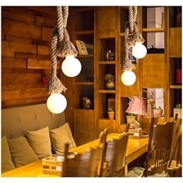 Hanglampen Mini Stijl Retro Garage Stof