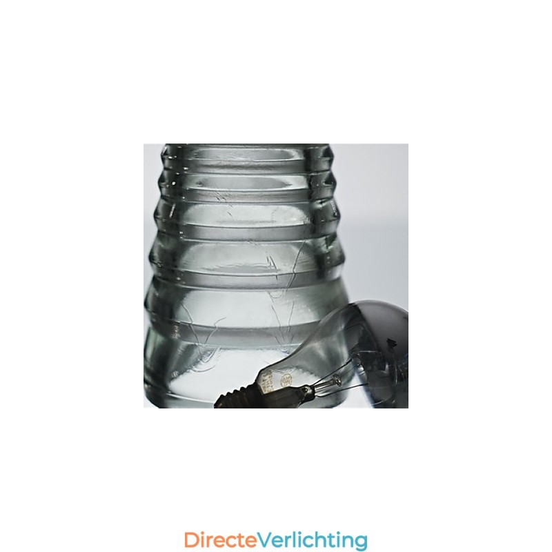 Moderne, eigentijdse glazen hanglamp