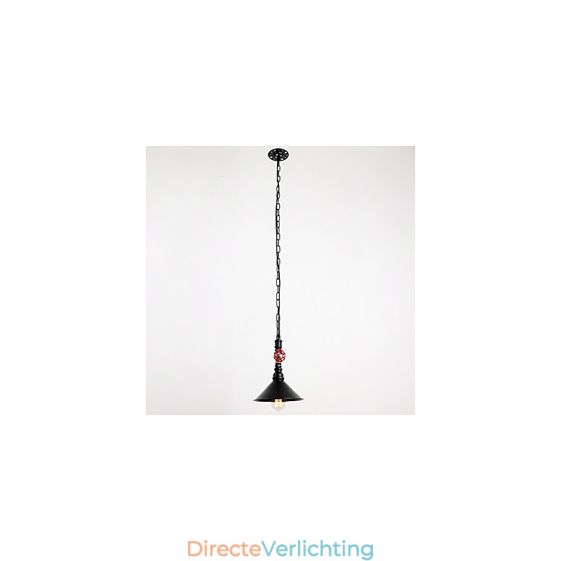 Waterpijp Retro Plating 1 Licht Schilderij Hanglamp