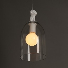 Moderne glazen hanglamp Eenvoudige hanglampen Café hanglamp