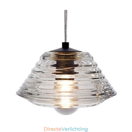 Moderne, eigentijdse glazen hanglamp Moderne, eigentijdse glazen hanglamp