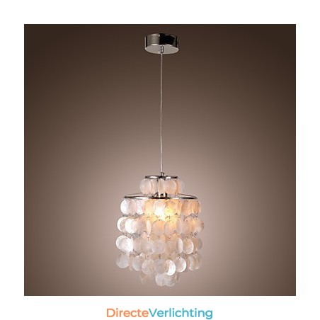 Moderne, eigentijdse mini-stijl chromen hanglamp Moderne, eigentijdse mini-stijl chromen hanglamp