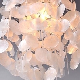 Moderne, eigentijdse mini-stijl chromen hanglamp