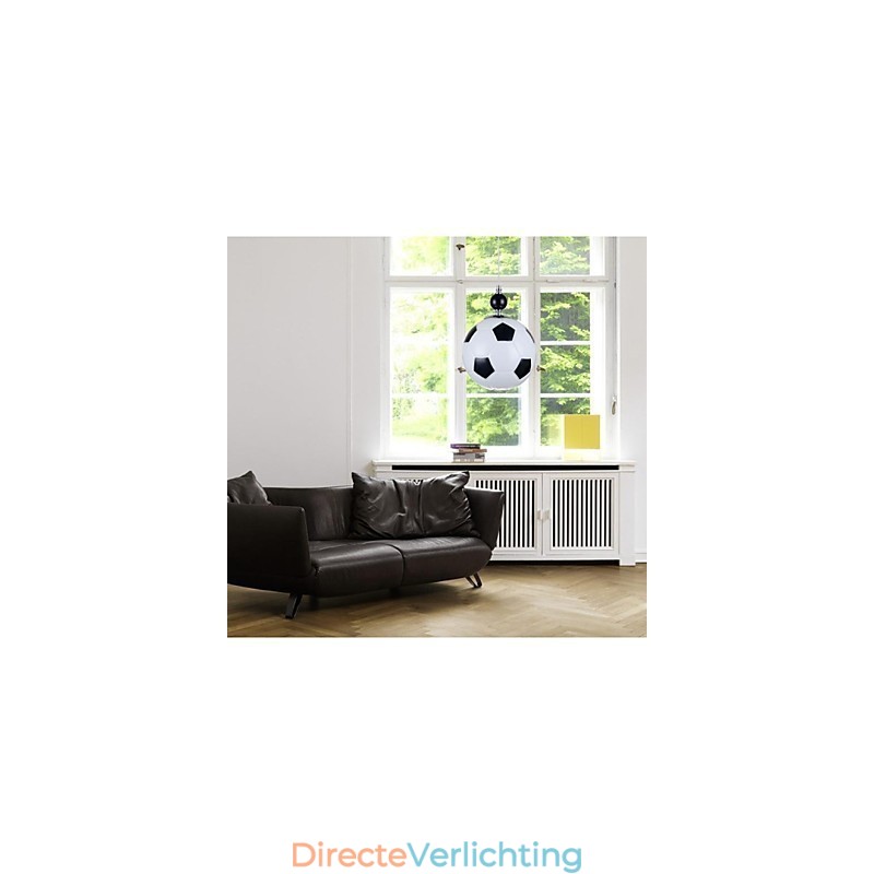 Moderne, eigentijdse hanglamp van chroommetaal