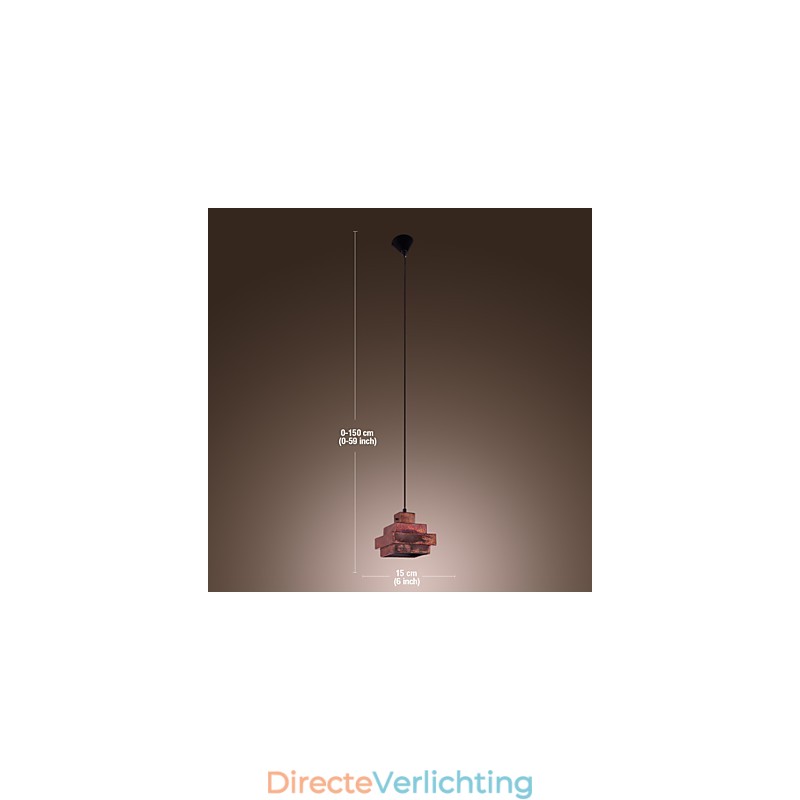 Traditionele klassieke mini-stijl schilderij hanglamp