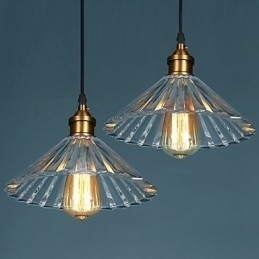 Moderne glazen hanglamp Eenvoudige hanglampen Café hanglamp