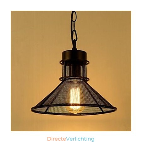Amerikaans Café Terras Mode Zwarte Paraplu Raster Hanglamp Amerikaans Café Terras Mode Zwarte Paraplu Raster Hanglamp