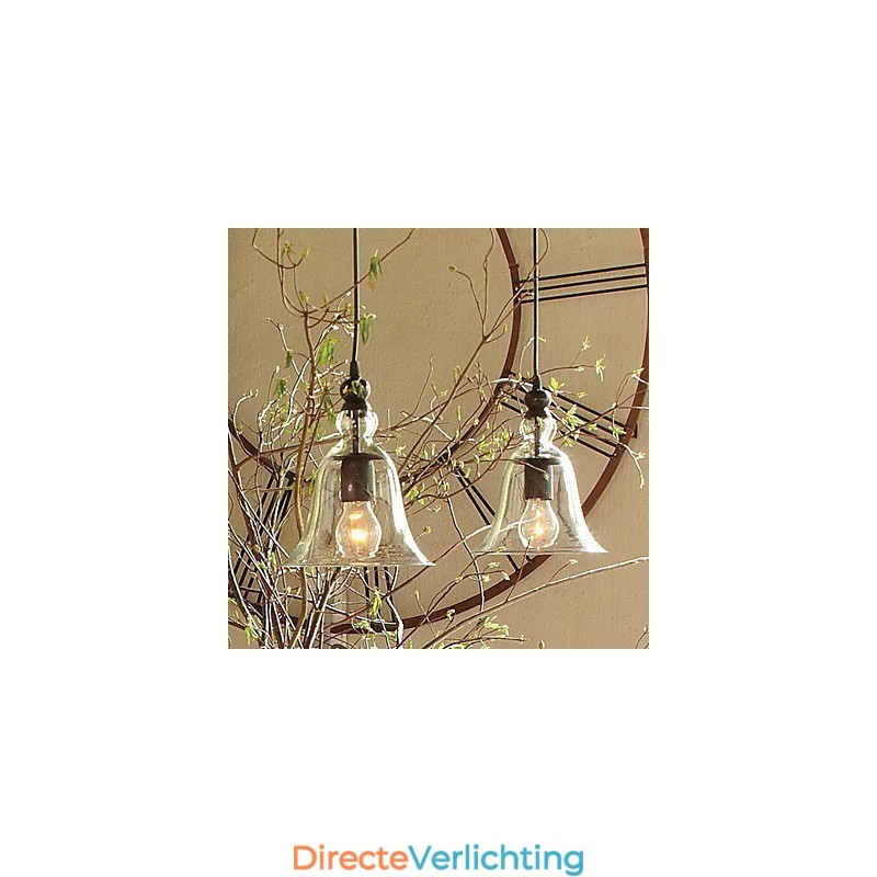 Traditionele klassieke vintage kom mini-stijl hanglamp